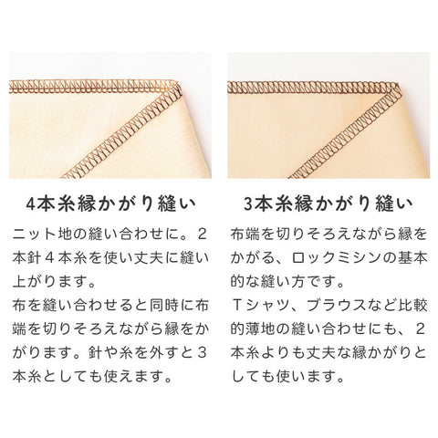 JUKI ジューキ 4本糸ロックミシン MO-114DN