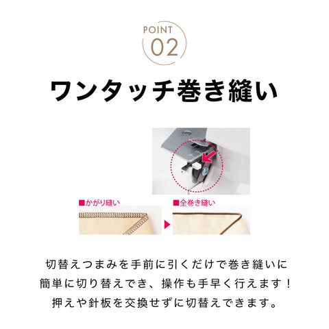 JUKI ジューキ 4本糸ロックミシン MO-50eN