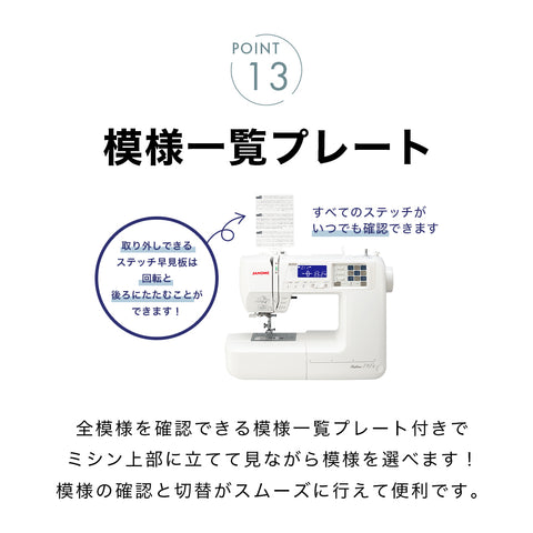JANOME ジャノメ コンピューターミシン ルティーナ J-619